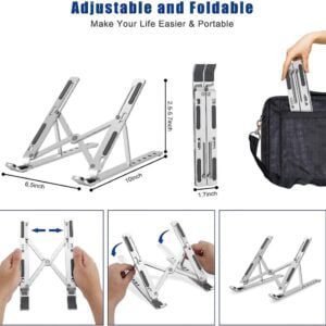 Aluminum Laptop Stand 717d2g5HeTS. AC SL1500 1024x997 1