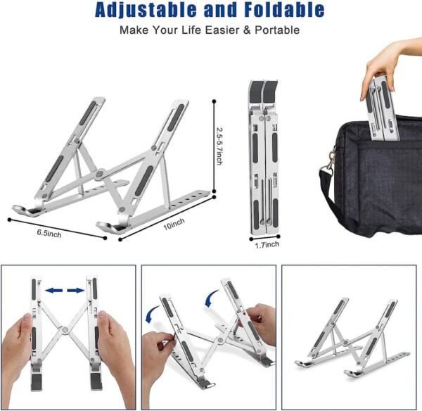 Aluminum Laptop Stand - Image 5