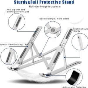 Aluminum Laptop Stand 71cjUFl QnS. AC SL1500 1024x993 2