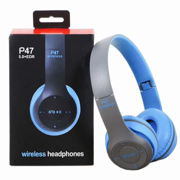 P47 Wireless Headphone Bass - Image 3