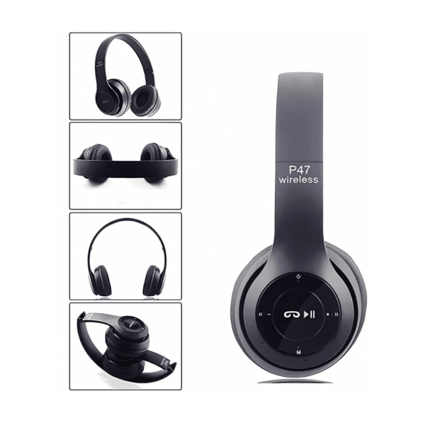 P47 Wireless Headphone Bass
