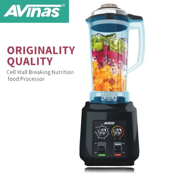 Avinas Food Processor Commercial Blender 3L - Image 2