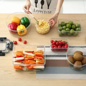 Glass Food Storage Containers 3 Sets Glass Food Storage Containers 3 Sets