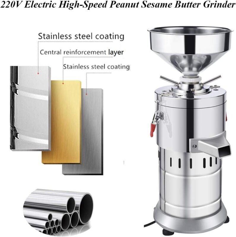 Buy Commercial Peanut Butter Grinder Machine 15kg/h | Free delivery ...