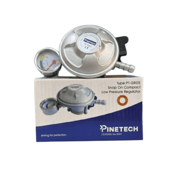 Pinetech Gas Regulator with Gauge