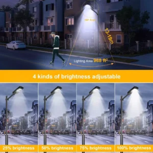 LED Solar Street Light - 200W LED Solar Street Light
