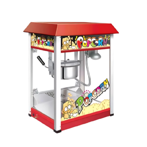 gas operated popcorn machine