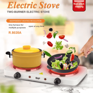 RAF Electric Stove double Hot Plate R8020A RAF Electric Stove double Hot Plate R8020A