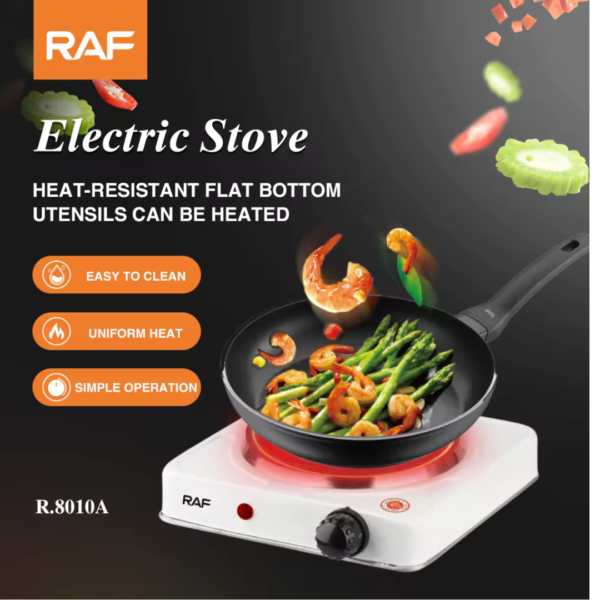 RAF Electric Stove Single Hot Plate R8010A