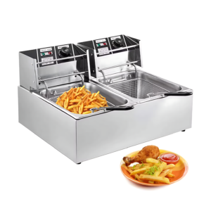 Electric Commercial Double Deep Fryer