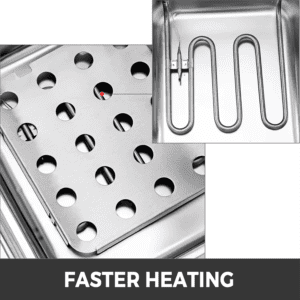 Electric Commercial Double Deep Fryer 12L Electric Commercial Double Deep Fryer