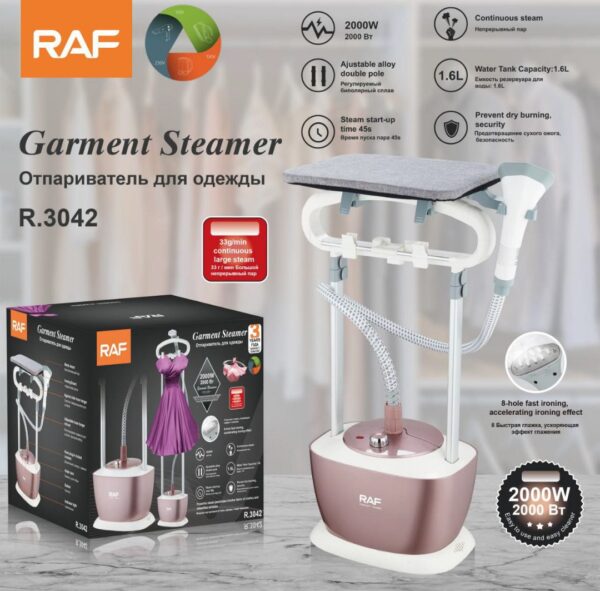 RAF Garment Iron Steamer 1.6L R3042