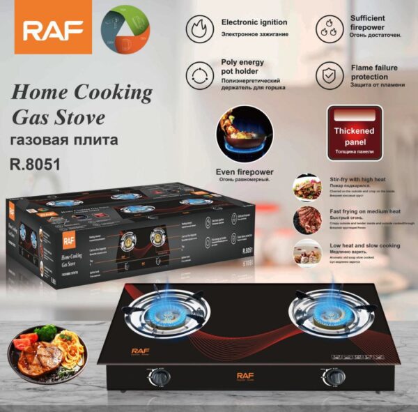 RAF Double Burners gas stove