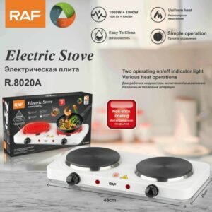 RAF Electric Stove double Hot Plate R8020A RAF Electric Stove double Hot Plate R8020A