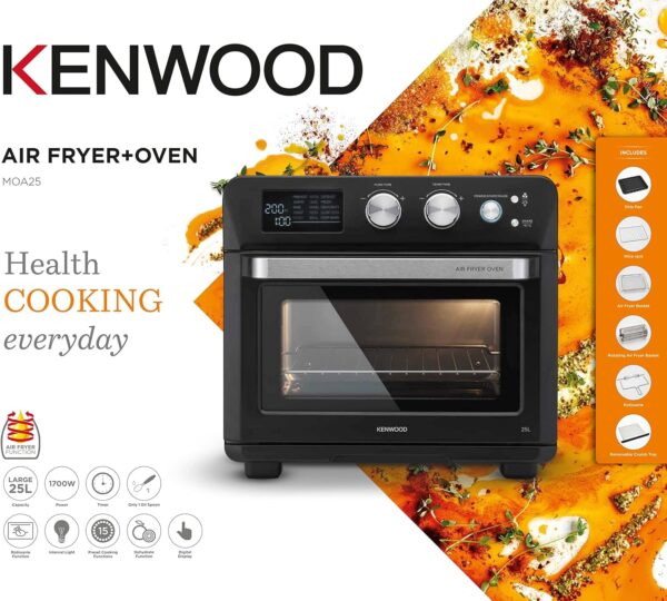 Kenwood 2-in-1 25L Toaster Oven+Air Fryer