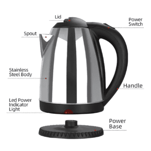 Ailyons 1.8L Stainless Steel Water Kettle Ailyons 1.8L Stainless Steel Water Kettle