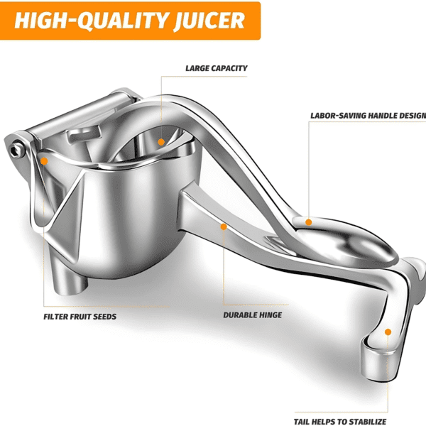 Aluminum Manual Hand Fruit Juicer