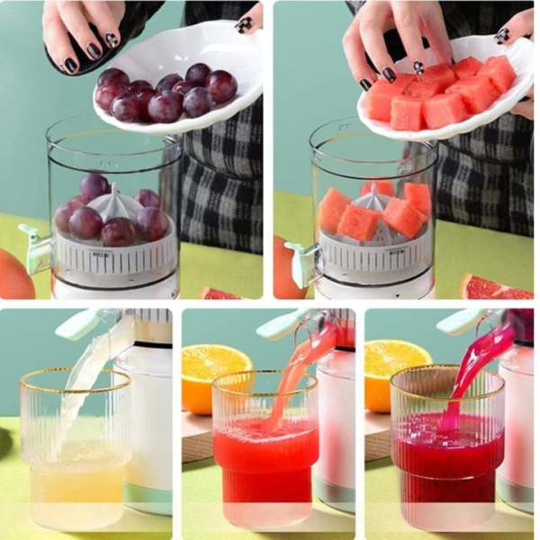 USB Charging Electric Orange Juicer Blender