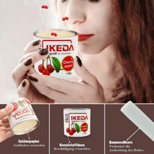 IKEDA Cherry Liquid Car Air Freshener