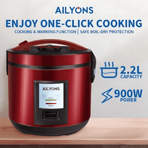 Ailyons Deluxe Rice Cooker 2.2L Ailyons Deluxe Rice Cooker