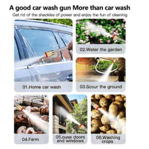 High Pressure Water Spray Cleaning Gun