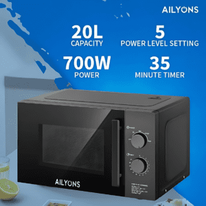 Ailyons Electric Microwave Oven 20L Ailyons Electric Microwave Oven 20L