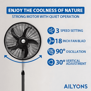 Ailyons FS 1801 Stand Fan Ailyons FS 1801 Stand Fan