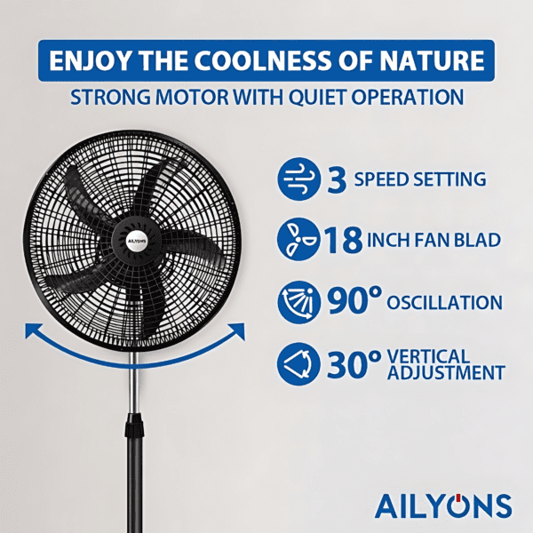 Ailyons FS 1801 Stand Fan