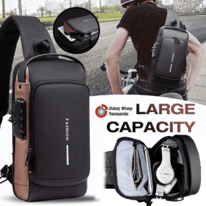 Fashion Waterproof Chest Bag USB Fashion Waterproof Chest Bag USB