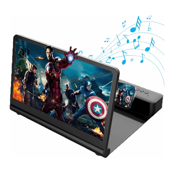 3D Phone Screen Magnifier With Bluetooth Speaker B18