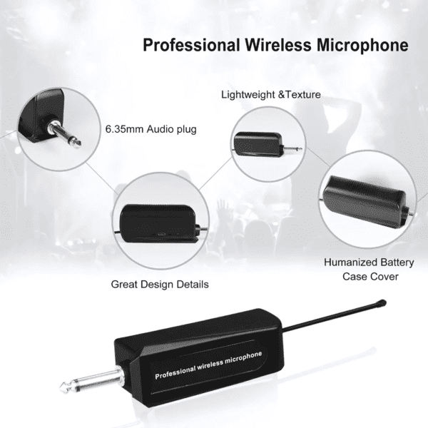 Professional Universal Wireless Microphone
