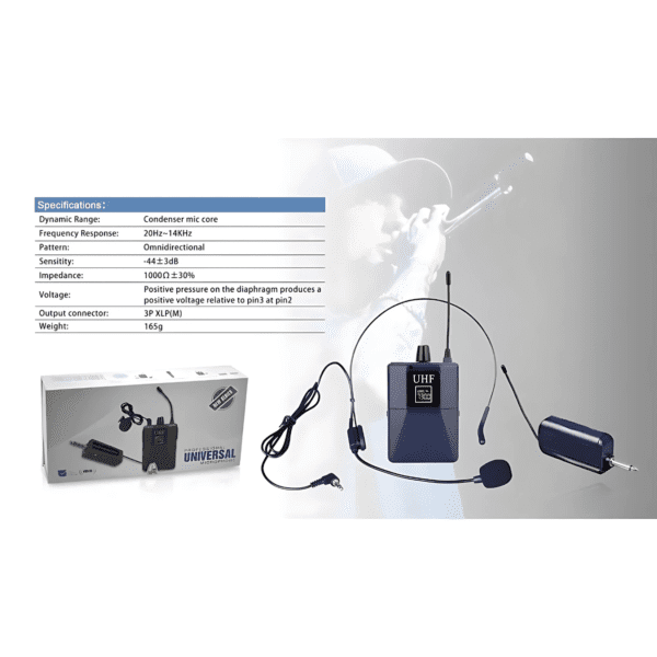 Professional Universal Wireless Microphone