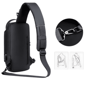 Fashion Waterproof Chest Bag USB Fashion Waterproof Chest Bag USB