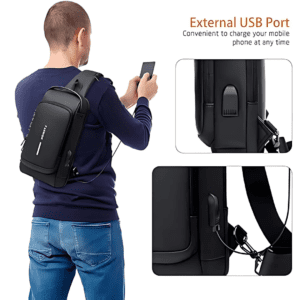 Fashion Waterproof Chest Bag USB Fashion Waterproof Chest Bag USB