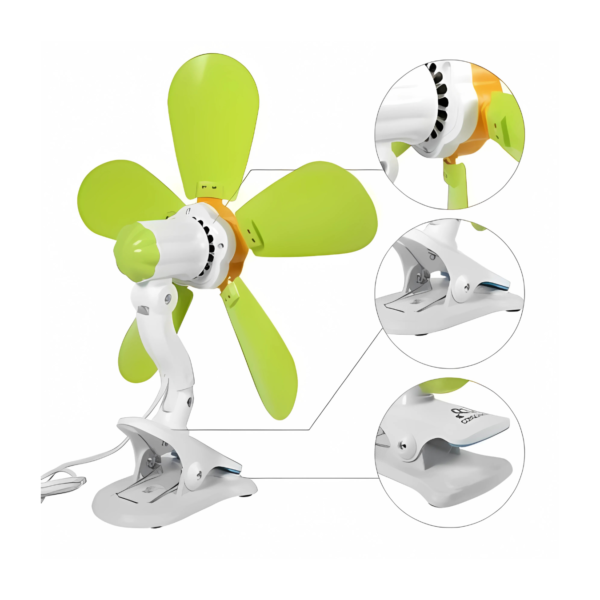 Electric 5 Plastic Blade Mini Fan