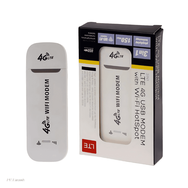 3 in 1 LTE 4G USB Modem With Wi-Fi Hotspot