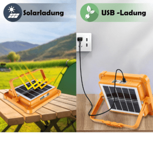 Portable Solar and Rechargeable LED Work Light Portable Solar and Rechargeable LED Work Light