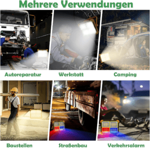 Portable Solar and Rechargeable LED Work Light Portable Solar and Rechargeable LED Work Light