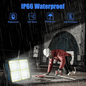 Portable Solar and Rechargeable LED Work Light Portable Solar and Rechargeable LED Work Light