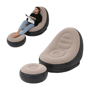 inflatable single size puff sofa chair