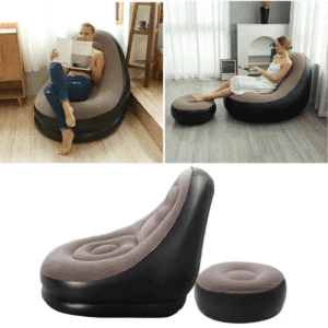 inflatable single size puff sofa chair