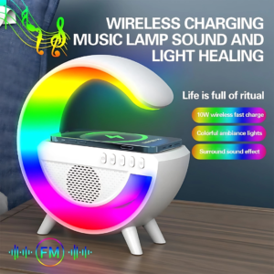 Wireless Charging G Shape Speaker