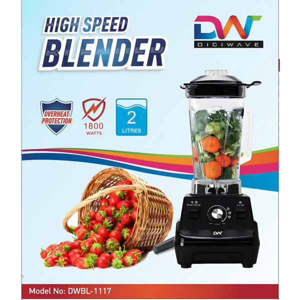 Digiwave Heavy Duty Commercial Blender 2L