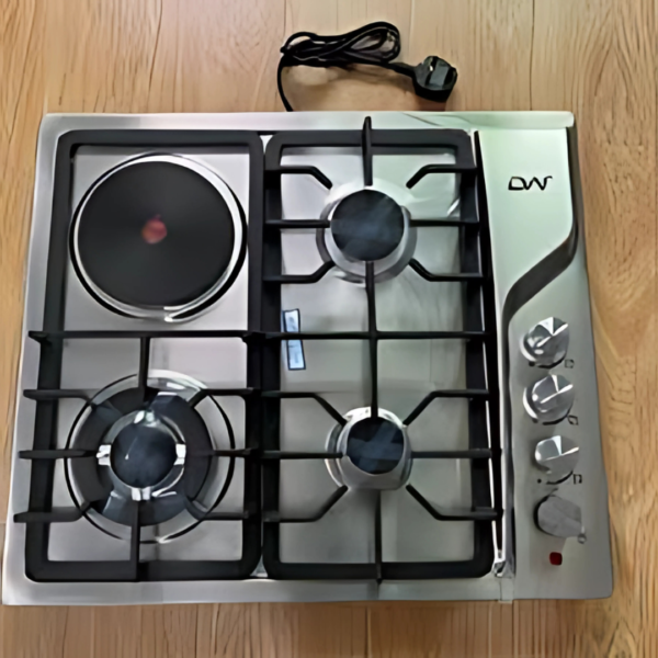 Digiwave 3 Gas Burner and 1 Hot Plate