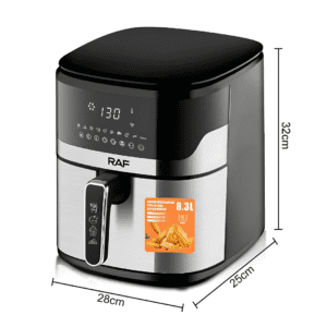Raf Air fryer 8.3L with Weigh scale Raf Air fryer 8.3L with Weigh scale