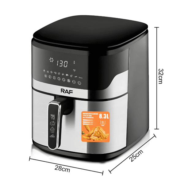Raf Air fryer 8.3L with Weigh scale