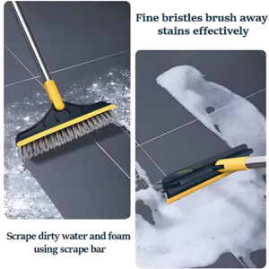 2 in 1 Cleaning Floor Scrub Brush