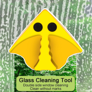 Double Sided Magnetic Glass Cleaner