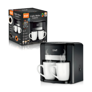 RAF Mini 2 Cups Electric Coffee Maker