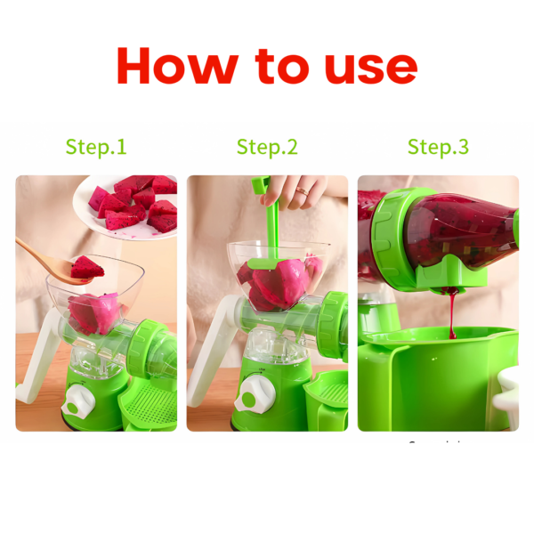 Manual Rotation Juicer